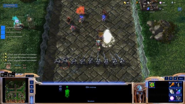 Starcraft 2 - Mines and Magic - 02 - Super eco a mass ogre смотреть онлайн