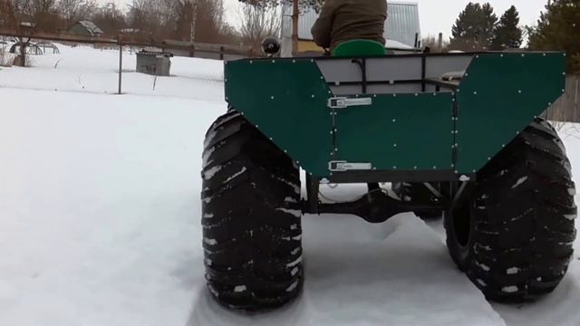 Вездеход, испытание снегом смотреть онлайн