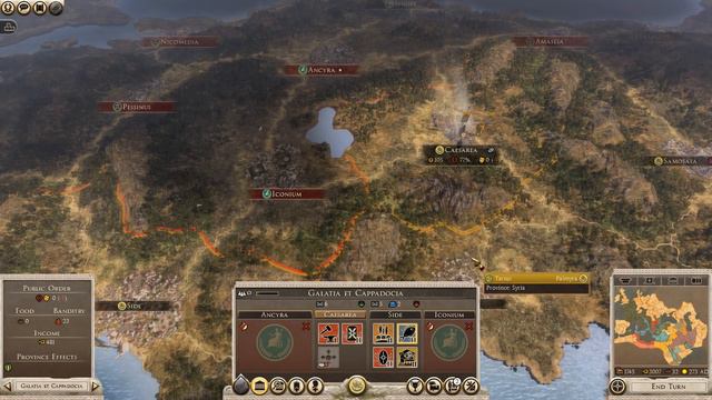 Palmyra Swarms Galatia | Total War Rome II — Empire Divided: Palmyra 10 | DLC Campaign Normal