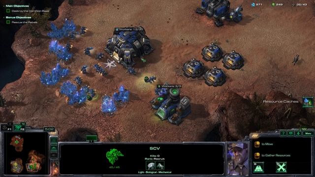 StarCraft 2 on Linux (Ubuntu 20.04) (d9vk) смотреть онлайн