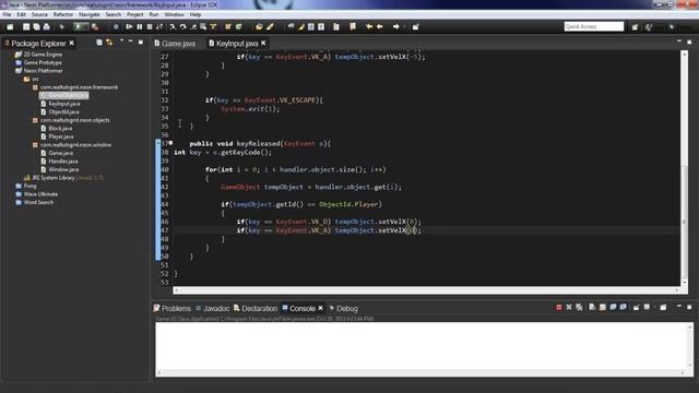 Java Game Programming #8 - Keyboard Input & Basic Collision смотреть онлайн