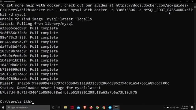 MySql server with docker in telugu | cdd lab 10 смотреть онлайн