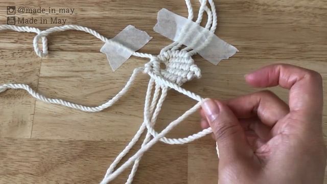 DIY Macrame Flower / 마크라메 꽃 смотреть онлайн