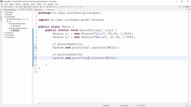 Exemplo em Java Controle de Pacientes - Passo a passo смотреть онлайн