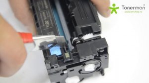 Как заменить чип в картридже W2210, W2211, W2212, W2213A для принтера HP