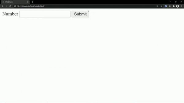 max and min attribute in Html (Hindi)