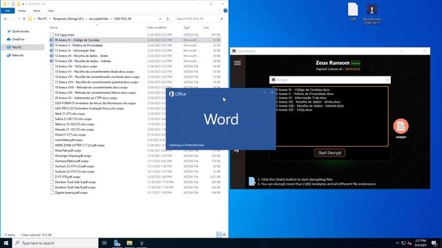 Decrypt ransomware encrypted files (.wzqw) removal and decryption - Djvu family смотреть онлайн