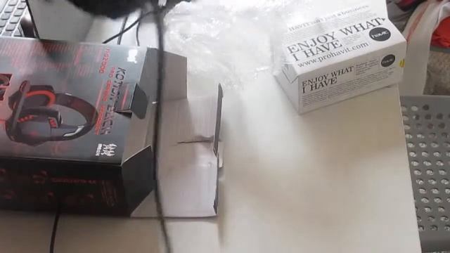 KOTION EACH PRO GAMING HEADSET and HAVIT Mouse Unboxing смотреть онлайн
