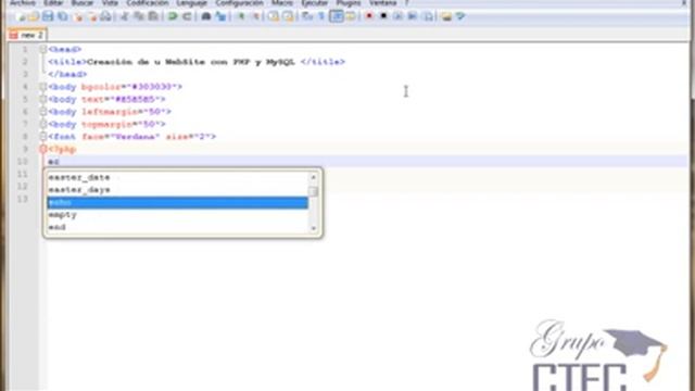 Fecha y hora con php смотреть онлайн