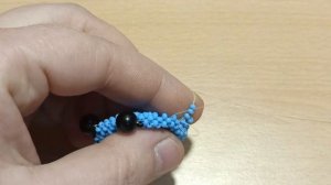 Летучая мышь из бисера. Часть 2. Голова. Амигуруми.