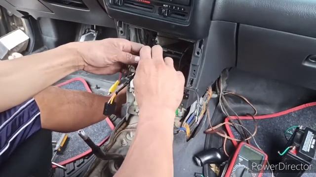 2DIN CAR STEREO INSTALLATION MAZDA 323 GEN2