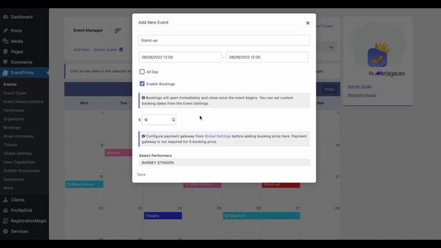Add Event Type, Location, Performer and Organizer to WordPress Event - EventPrime смотреть онлайн