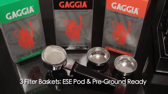 Кофемашина эспрессо Gaggia Classic смотреть онлайн