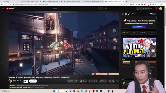 Twitch Chat and My Thoughts on Honkai Star Rail смотреть онлайн