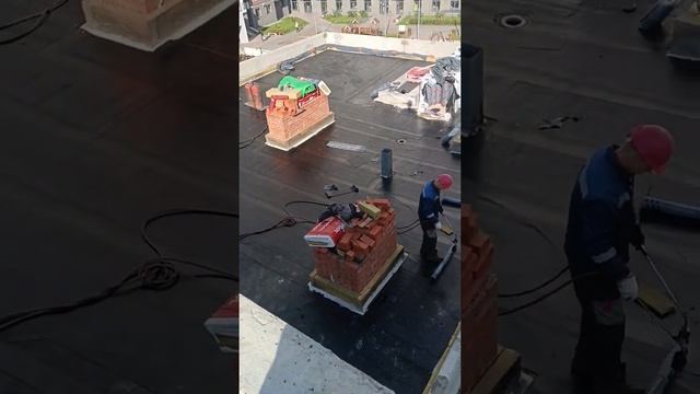 Укладка гидроизоляции