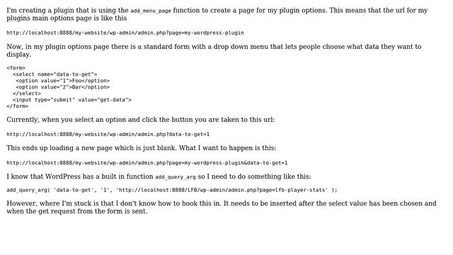 Wordpress: Appending parameters to WordPress query string in backend смотреть онлайн