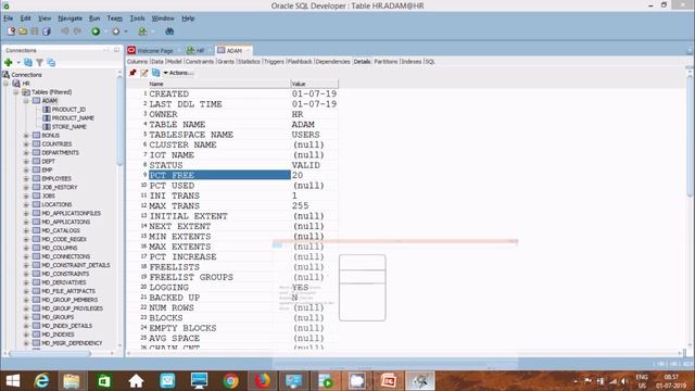 PCTFREE in Oracle Database смотреть онлайн