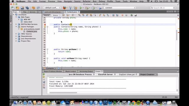 #6 Gestor de Contactos com Java EE Parte 1 смотреть онлайн