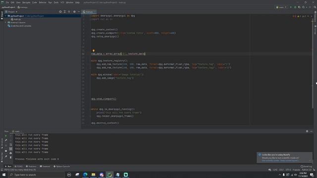 DearPyGUI Example: OpenCV and DPG смотреть онлайн