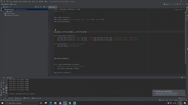 DearPyGUI Example: OpenCV and DPG