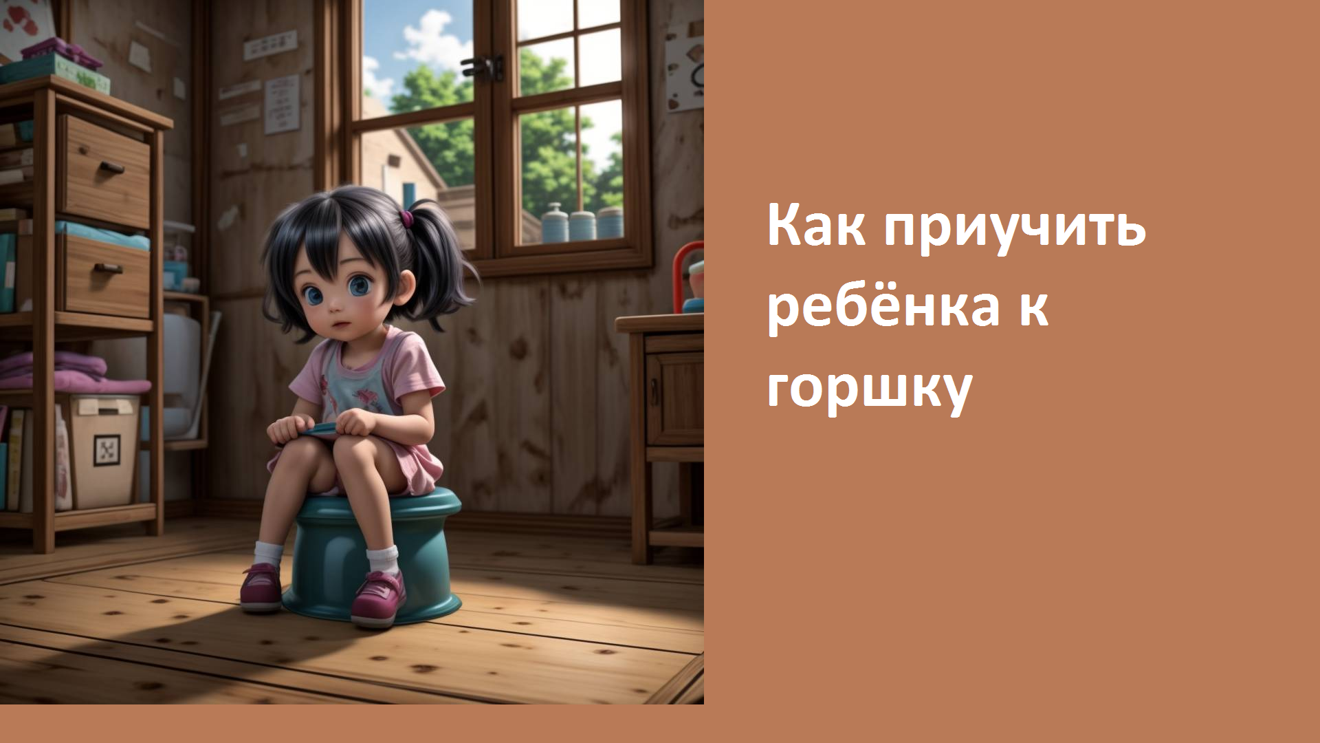 Как приучить ребёнка к горшку? смотреть онлайн