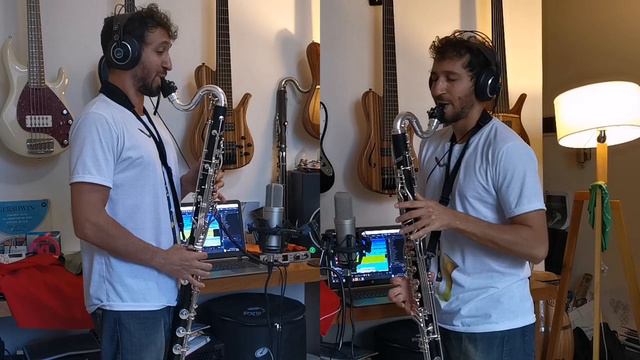 A la espera (bolero) - dúo de clarinetes bajos смотреть онлайн