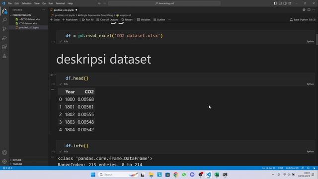 Tutorial Python | Aplikasi Data Mining Forecasting Kualitas Udara Part 1 | Preparation Model смотреть онлайн