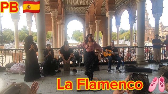Octubre 2023 Ep171 | La Flamenco Dance Open Show | Plaza de España #sevillanas #flamenco #sevilla смотреть онлайн