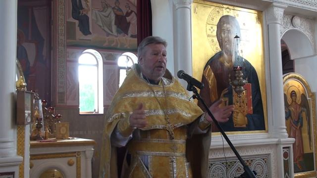 Проповедь отца настоятеля об исцелении Спасителем слуги сотника (Мф. 8:5-13) (10.07.22) смотреть онлайн