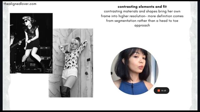 Kibbe Flamboyant Gamines: Debbie Harry and Liza Minelli смотреть онлайн