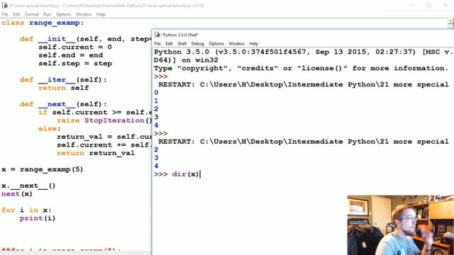 Special Methods, OOP, Iteration - Intermediate Python Programming p.21 смотреть онлайн