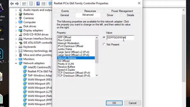 How to change Mac Address on windows 10 смотреть онлайн