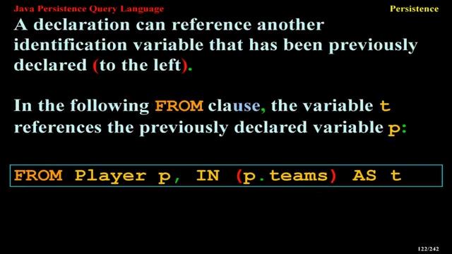 The Java Persistence Query Language смотреть онлайн