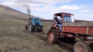 Мошь Трактора!Т-40 против Т-16 и Т-25 по очереди