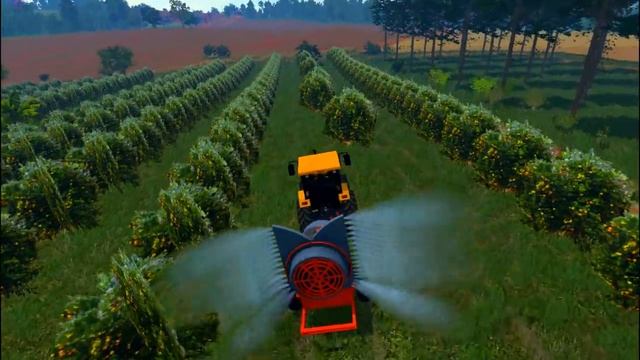 FARMING SIMULATOR 2015-PULVERIZANDO POMAR DE LARANJA FAZENDA PARAISO смотреть онлайн