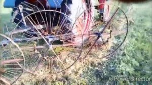 Самодельная сеноворошилка