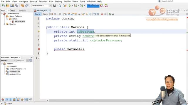 59 Lección Contexto Estático en Java uso de la palabra static смотреть онлайн