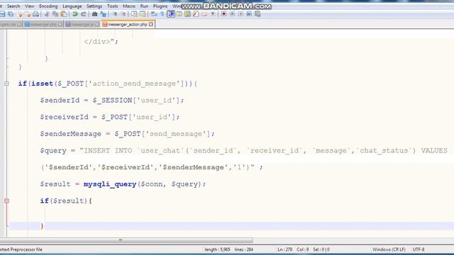 Messenger Chat Website Part-40: Fetch Users Messages AJAX PHP MYSQLI смотреть онлайн