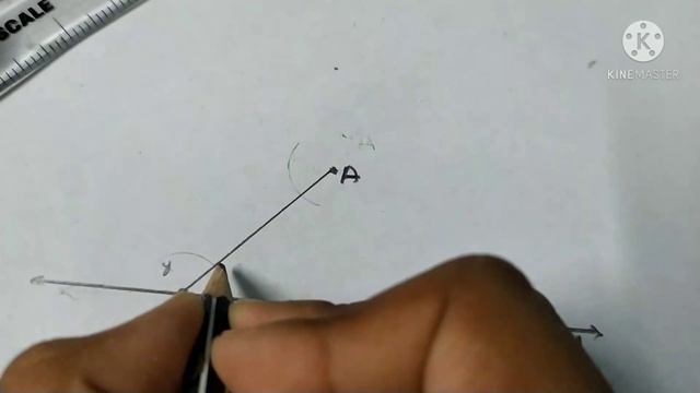 How to draw a parallel line through a point (construction) смотреть онлайн