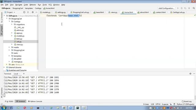 Django tutorials#11|Template Inheritance In Django| MS Technologies смотреть онлайн