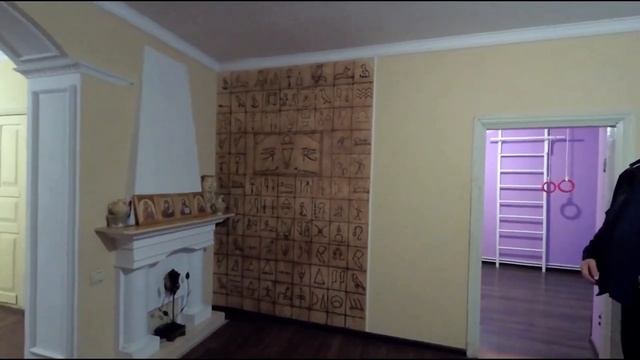 оформление ПЕЧКИ, ГРУБЫ, декоративная штукатурка обычной глиной, в виде рисунков. смотреть онлайн