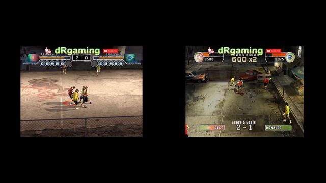 Fifa Street 1 vs 2 Comparison смотреть онлайн
