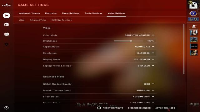 КАК УЛУЧШИТЬ КАЧЕСТВО КАРТИНКИ В РАЗРЕШЕНИИ 4:3, В CS:GO смотреть онлайн