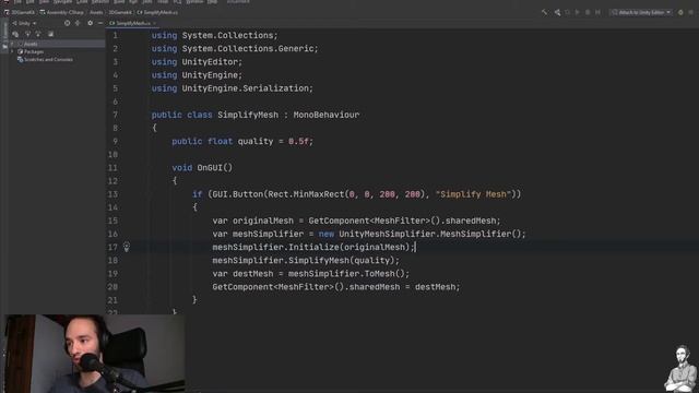 Reduce Your Poly Count Within the Editor - Unity Mesh Simplifier смотреть онлайн