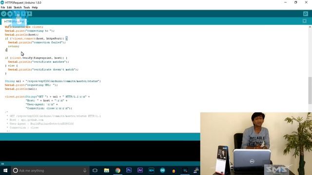 HTTPSRequest Example Explained | ESP8266WiFi Tutorials #1 смотреть онлайн