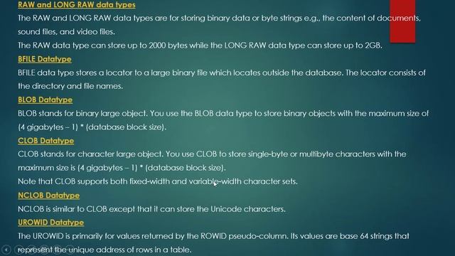 Starting Oracle and Statements in oracle sql & pl/sql смотреть онлайн