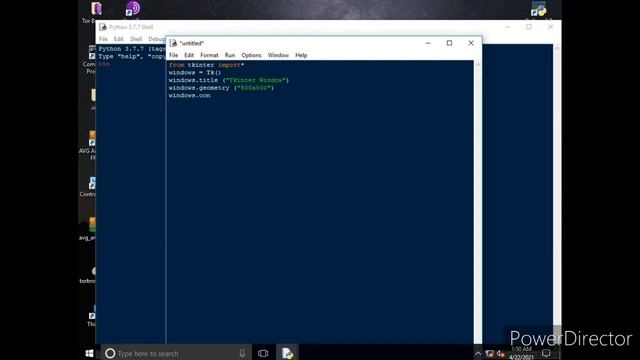 How To Create Windows using Python Tkinter ? [Very short video] Python Tkinter Video No.1 смотреть онлайн