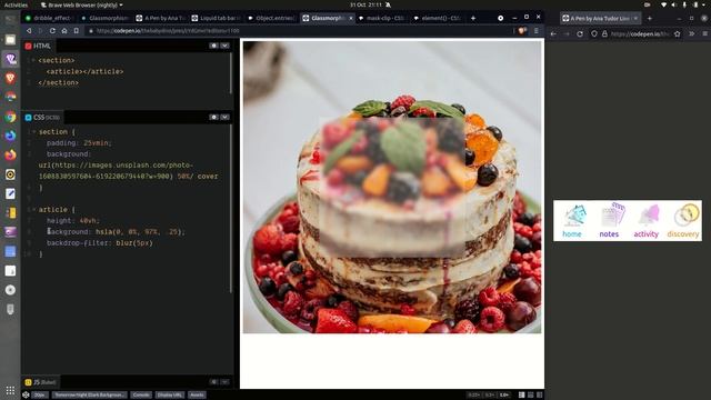 Pure CSS Icon Glassmorphism Effect смотреть онлайн