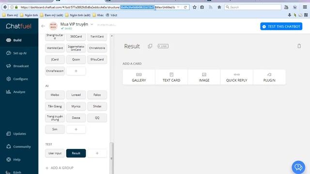 [Chatfuel] Dùng JSON API từ các trang khác смотреть онлайн