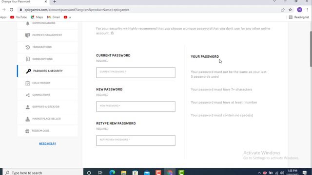 How to Change Epic Games Password смотреть онлайн